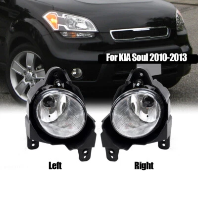 1 par de luces antiniebla antiniebla para parachoques delantero DRL señal de giro para KIA Soul 2010-2012 Foto 1 de 4