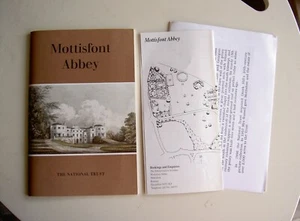 #D278 Guidebook Mottisfont Abbey National Trust Softback Vintage 1987 - Picture 1 of 3