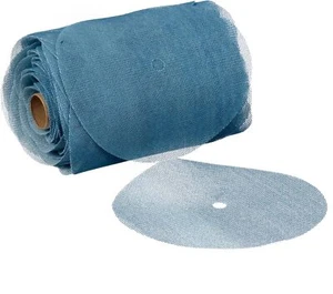 Rollo de discos de lijado de red azul 3M™, 6", gancho y bucle, paquete de 100 - Imagen 1 de 9