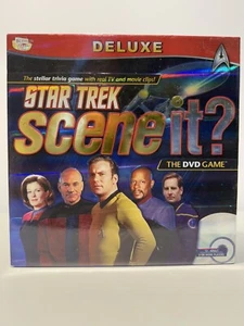 Deluxe Star Trek Scene It? DVD Game Complete Excellent Condition Never Used - Picture 1 of 24