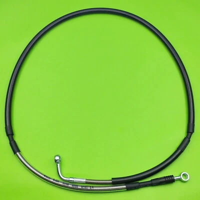 Front Brake Braided Hose Line For YAMAHA YZ125 YZ250 1989 - Imagen 1 de 4