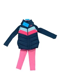 Puma Kids 3-piece Vest set Size 4 Pink NWT - Picture 1 of 3