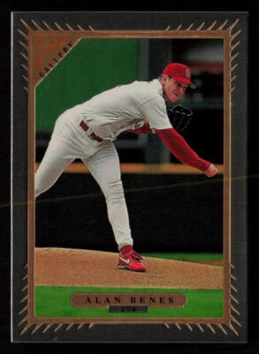1997 Topps Gallery Alan Benes #176 St. Louis Cardinals Baseball Card - Image 1 of 2