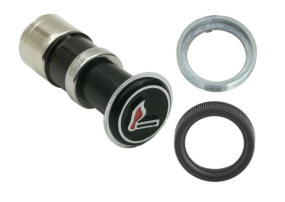 Elemento encendedor de cigarrillos REA, perilla, bisel, retenedor 1970-1981 Pontiac Firebird  Foto 1 de 3