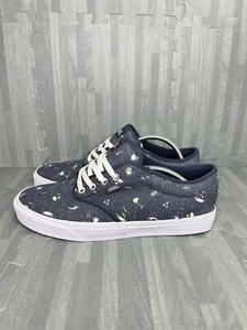 Vans Of The Wall Atwood Herren Größe 12 Denim Blau Palme Sneaker Blau Niedrig - Bild 1 von 10