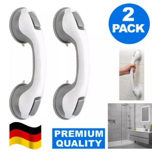 2x Badewannengriff Duschgriff Badewanne Haltegriff Sauggriff Saugnapf Badezimmer - Bild 1 von 13