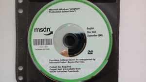 Windows Longhorn Professional Edition 32 bits version complète avec 2 clés de produit - Photo 1/1