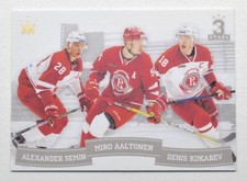 2018-19 KHL CORONA 3 Stars #25 Alexander Semin Miro Aaltonen Denis Kokarev