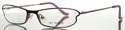 JAI KUDO 441 M10 Púrpura Mujer Mariposa Semi Sin Montura Anteojos 50-17-135 B:24 Foto 1 de 4