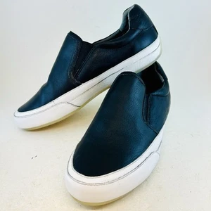 Vionic Black Leather Delight April No Tie Casual Sneaker, Gr. 7,5 EU 38,5 - Bild 1 von 11