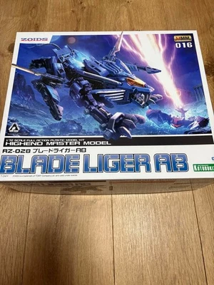 Kotobukiya Zoids RZ-028 Blade Liger AB 1/72 Plastic Model Kit HMM 016 blue - Image 1 of 2