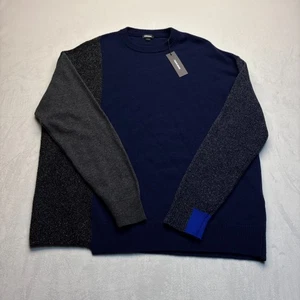 Diesel K Moses Magla Mens Sweater Size 2XL Colorblock Pullover NWT Msrp $173 - Picture 1 of 8