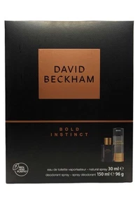 David Beckham Bold Instinct EDT Spray 30ml Desodorante 150ml Hombre Fragancia De - Imagen 1 de 9