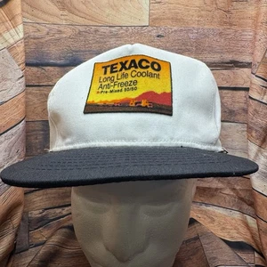Cappello camionista vintage Texaco liquido di raffreddamento snapback lunga durata berretto antigelo swingster - Foto 1 di 6