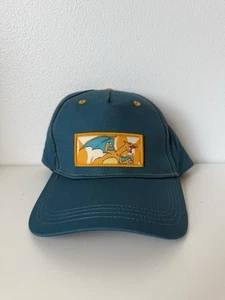 Pokemon Charizard Hat Cap Blue Navy Baseball Hat Metal Clip Adjustable - Picture 1 of 6