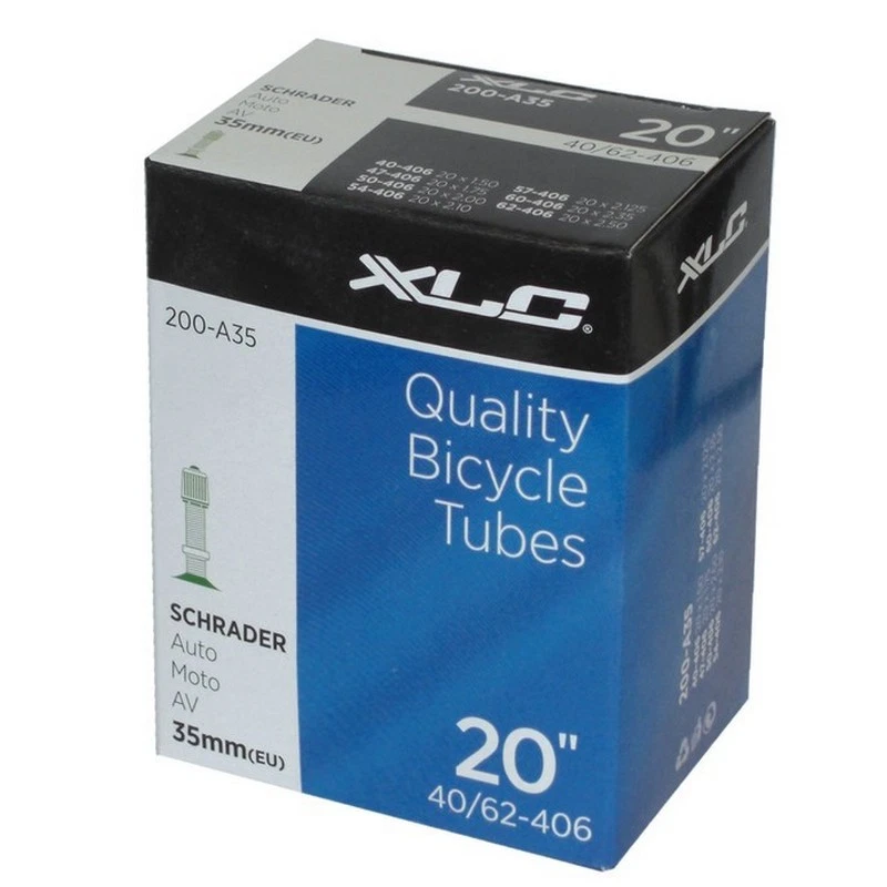 Inner Tube Daria 20x4, 0/4,9 Valve Schrader 33mm 2508200210 XLC Child Bike - Image 1 of 1