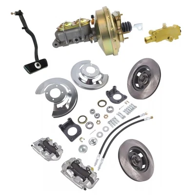 Ford Mustang 1967-1969 conversión de freno de disco y válvula de tambor de refuerzo de potencia Foto 1 de 4