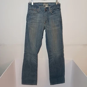 Y2K H&M Original Loose Straight Leg Button Fly Jeans Mens Sz 30x32 Blue Denim - Picture 1 of 15
