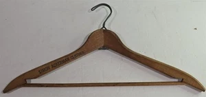 Vintage Simon Ackerman Clothes NY New York Wooden Hanger Advertising Souvenir - Picture 1 of 5