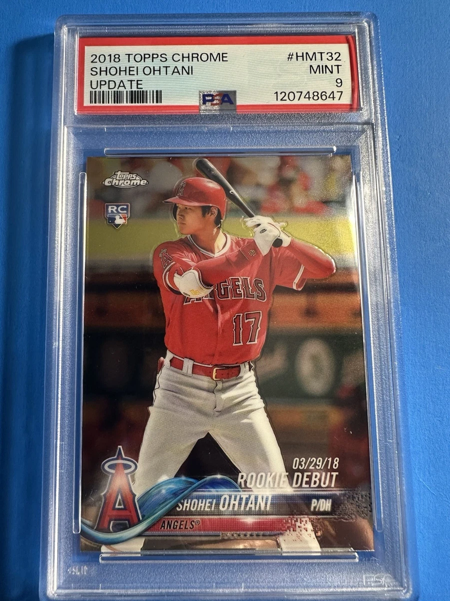 大谷 翔平 2018 topps chrome Update RC Shohei 2018 Topps Chrome