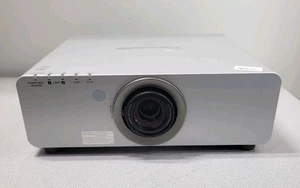 Panasonic DLP PT-DW6300US WXGA Projector 6,000 Lumens Tested Working - 594 Hours - Picture 1 of 3