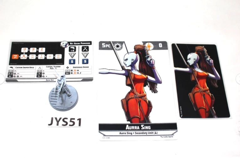 Star Wars Shatterpoint Aurra Sing JYS51 Foto 1 de 1