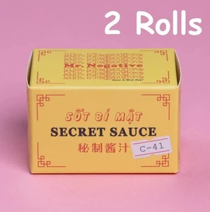 2 Rolls - Mr. Negative Secret Sauce 100 ISO 35mm 36exp C-41 Color Negative Film - Picture 1 of 4