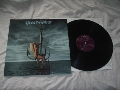 GREAT WHITE Hooked '91 BANNED !! Couverture ORIGINAL US 1ère Pression NMint - Photo 1/4