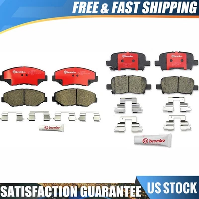 Комплект передних и задних керамических тормозных колодок Brembo для Honda Pilot 2003-2005 - Изображение 1 из 4