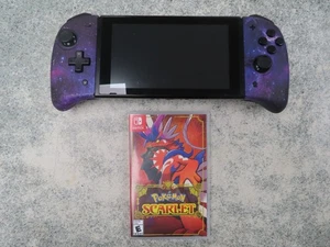 Nintendo Switch Konsole HAC-001 mit Pokemon Scarlet - Bild 1 von 4