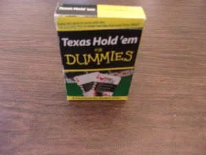 Texas Hold 'Em for Dummies Card Game - Picture 1 of 7