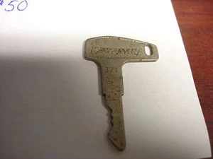 KAWASAKI KZ # 321 IGNITION KEY OEM - Picture 1 of 1