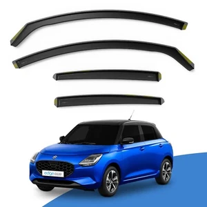 SUZUKI SWIFT MK7 2024-Onwards 5 Door Hatchback Wind Deflectors 4pc Edgevisors - Picture 1 of 9
