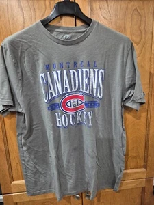Men’s NHL Montreal Canadians Gray T Shirt Size 2XL - Picture 1 of 4