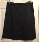 Banana Republic Size 8 Classic Black Skirt Stretch Waist 32 Inch