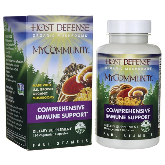 Host Defense Fungi Perfecti Host Defense MyCommunity - 120 Capsules - Image 1 of 1