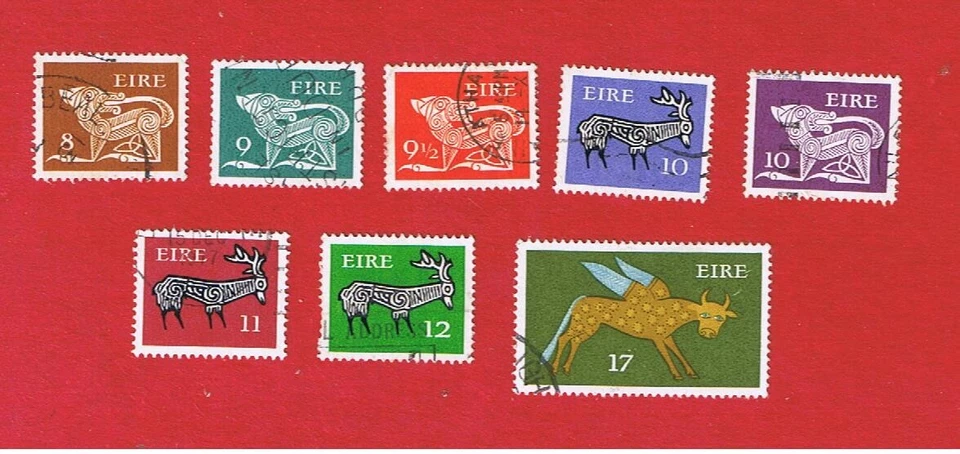 Ireland #395-402  VF used   Animals   Free S/H - Image 1 of 1