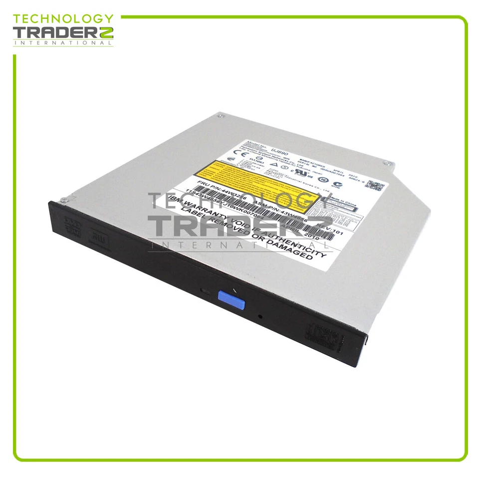 LOT OF 5 UJ890 Dell Inspiron 1470 8x SATA DVD-RW Optical Drive 43W4656 *Pulled* - Image 1 of 1