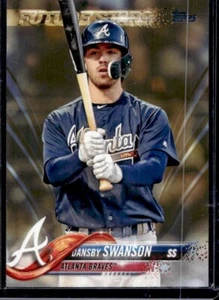 2018 Topps Series 1 GOLD #167 Dansby Swanson 0207/2018 Future Stars Braves - Picture 1 of 2