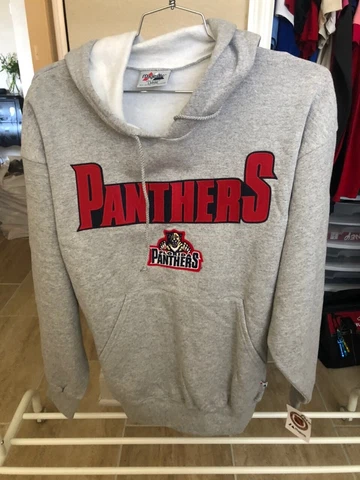Majestic Florida Panthers Sweater Vintage Very Rare Item Large Very Heavy Cover