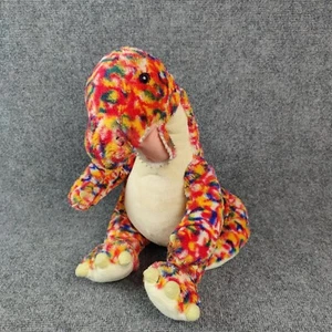 Build A Bear Confetti Dinosaur Plush Stuffed Animal Orange Sprinkles Stuffed Toy - Picture 1 of 9