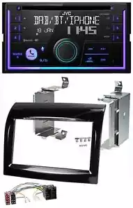 JVC MP3 USB 2DIN DAB Bluetooth CD Autoradio für Fiat Ducato 11-21 Peugeot Boxer - Bild 1 von 8