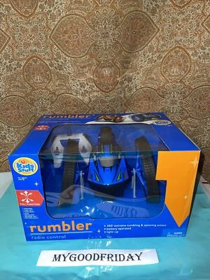 Rumbler remote control 360 tumbling & spinning action, 7 full function New Blue - Image 1 of 4