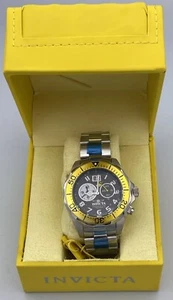 Invicta Men's Grand Diver Swiss Black Dial Stainless Steel Watch 14441 New w/Box - Picture 1 of 12