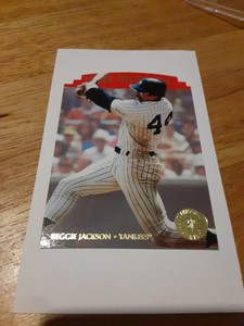 1995 SP Championship Classic Performers Die-Cut CP1 Reggie Jackson 