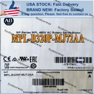 MPL-B320P-MJ72AA Servo Motor BRAND NEW Allen-Bradley FREE SHIP US - Picture 1 of 5