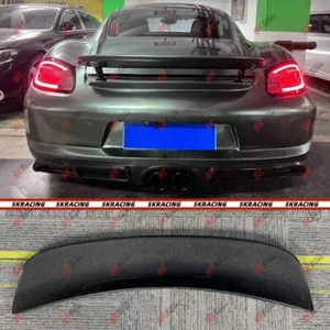 Kit de carrocería de alerón trasero negro carbono/brillante para Porsche 987 Cayman S 2006-2012 - Imagen 1 de 29