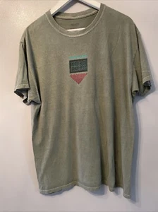 Urban Outfitters Oversized T Shirt Mens Size Small Order Of Deux Logo Green - Picture 1 of 7
