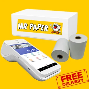 dojo A920 - 57mm x 40mm PDQ Credit Card Machine Rolls - Box of 20 Rolls - Picture 1 of 3