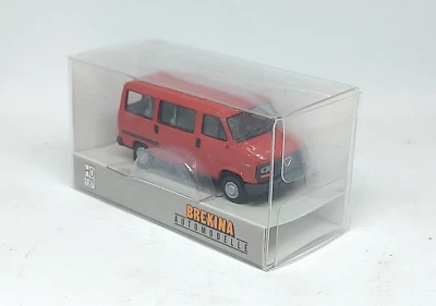 # 1/87 ALFA ROMEO AR6 BUS ROSSO 1985 - BREKINA 34902 MIB SCALA H0 FURGONE # - Immagine 1 di 2